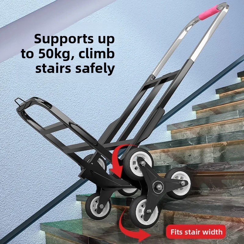 Portable Manual Stair Climbing - Outdoor Camping Trolley 评论和价格