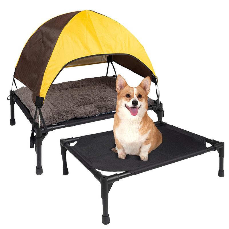 Outdoor Elevated Dog Bed Folda - Outdoor Camping Dog Bed 评论和价格
