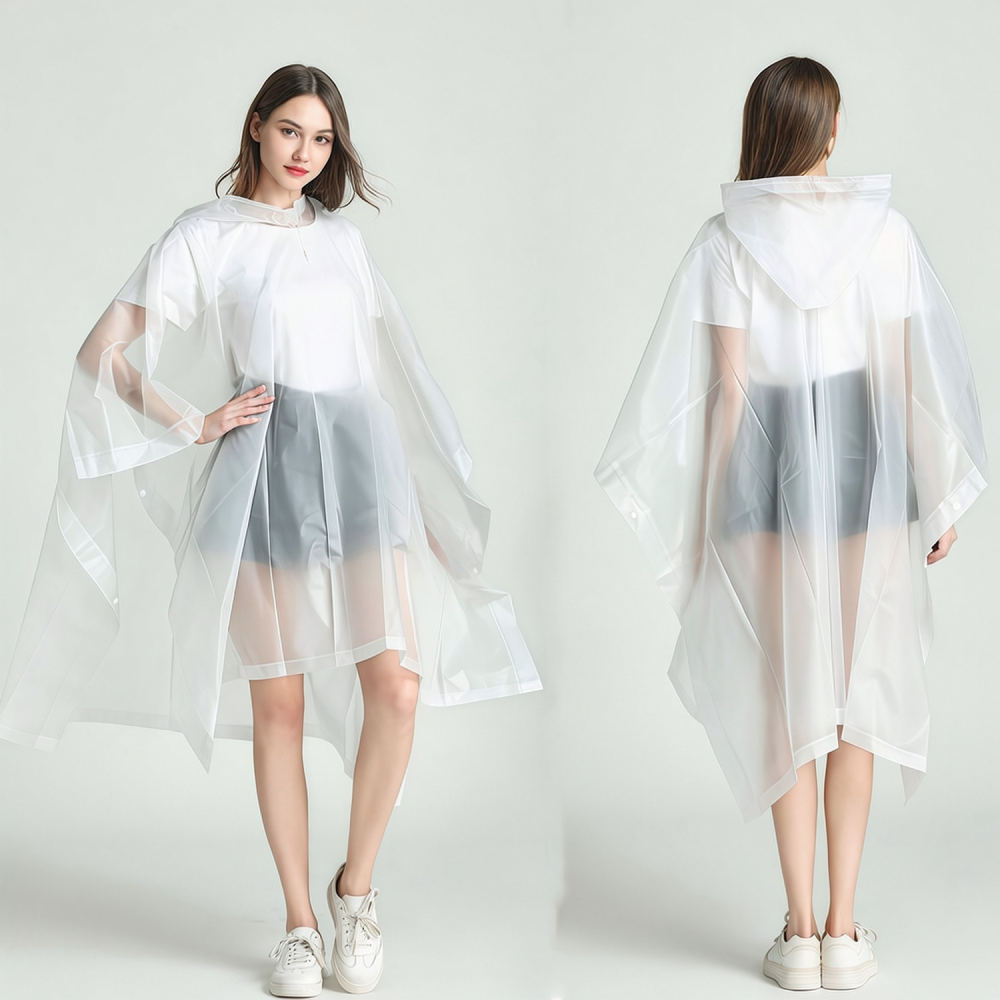 Portable Camping Rain Poncho M - Camping Rain Poncho 评论和价格