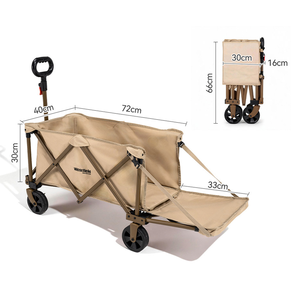 Outdoor Camping Wagon Folding  - Outdoor Camping Trolley 评论和价格