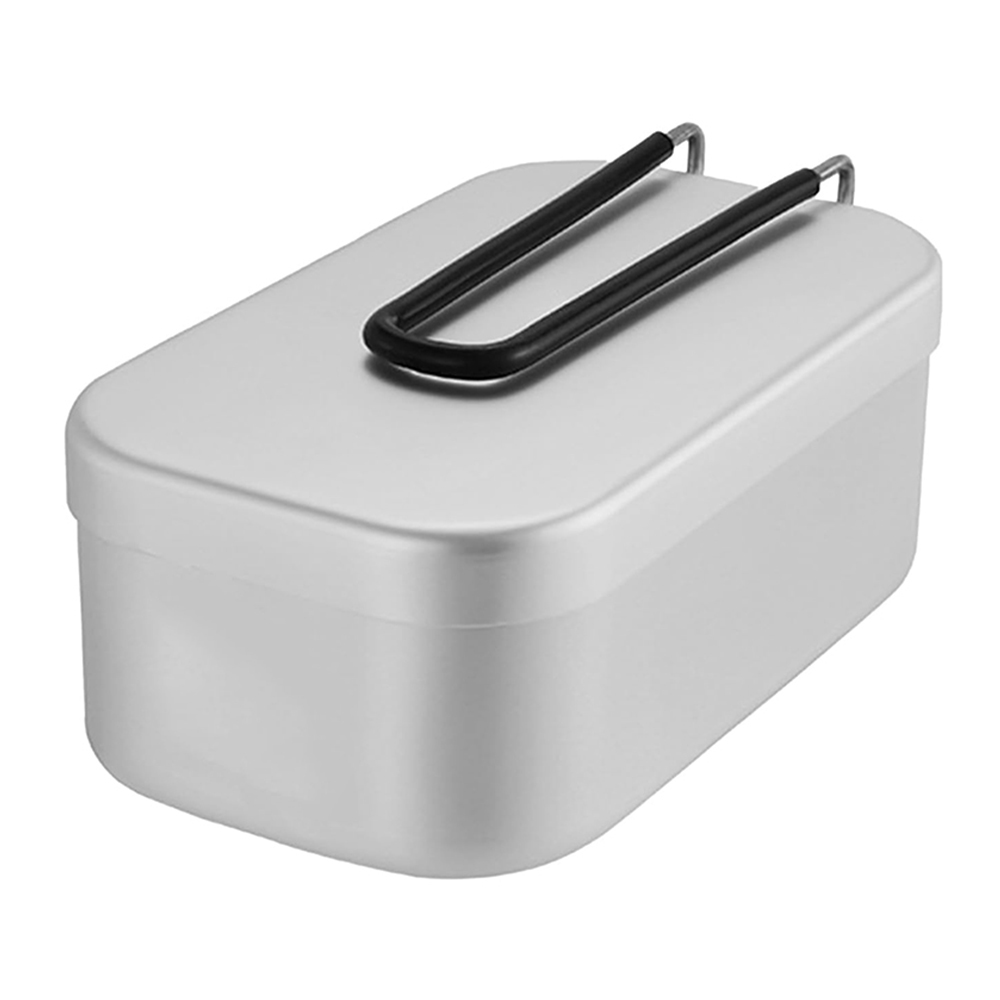 800ML Aluminum Lunch Boxes Out - Outdoor Camping Dining Set 评论和价格