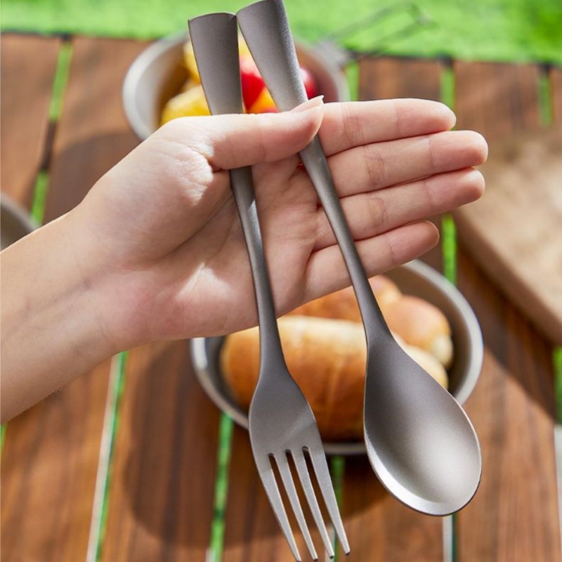 Ultra-Light Pure Titanium Outd - Outdoor Camping Dining Set 评论和价格