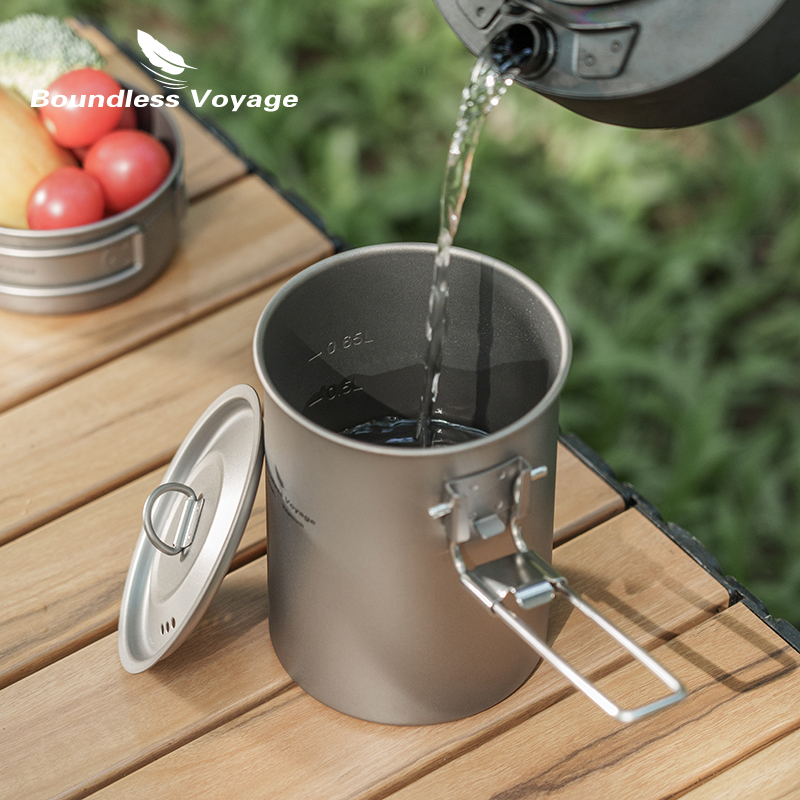 Boundless Voyage 900ml Titaniu - Outdoor Camping Dining Set 评论和价格