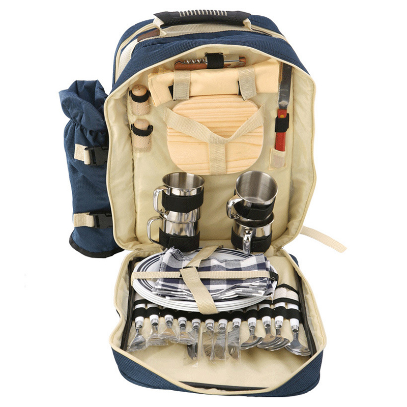 Portable 4 Persons Picnic Back - Outdoor Camping Dining Set 评论和价格