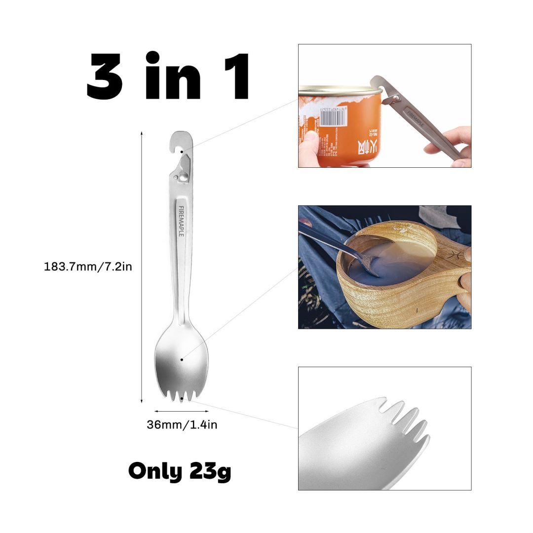 Fire Maple Titanium Spork With - Outdoor Camping Dining Set 评论和价格